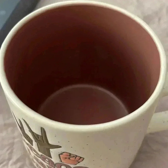 It’s A Good Day “Peace, Love, Justice” Mug…. NWOT 16oz - Picture 3 of 4